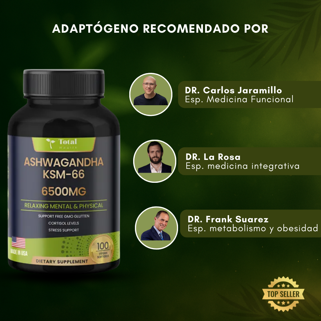 Ashwagandha KSM-66 Calma y Equilibrio